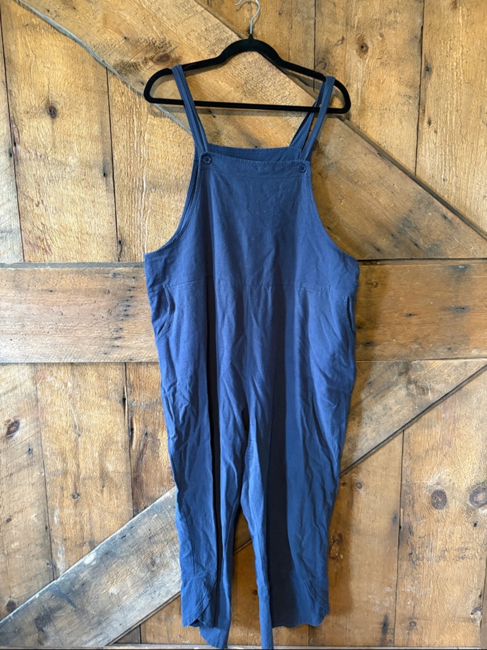 Casual Navy Blue Sleeveless Jumpsuit